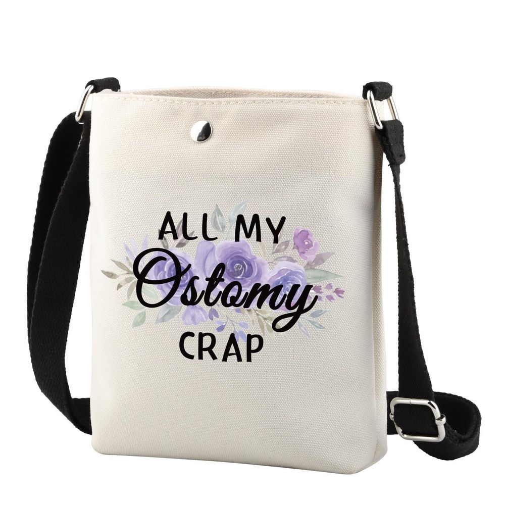 Ostomy Warrior Gift All My Ostomy Crap Medical Alert Pouch First Aid Kit C :D